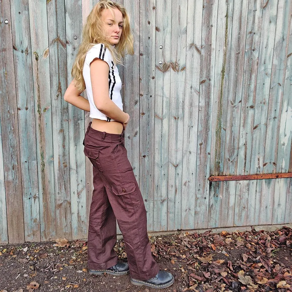 Cargo pants sewing pattern - seacaddie