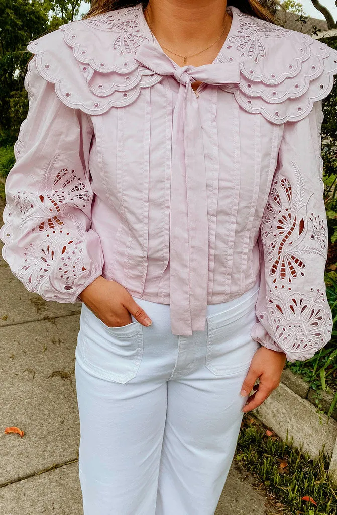 Cassandra collared blouse