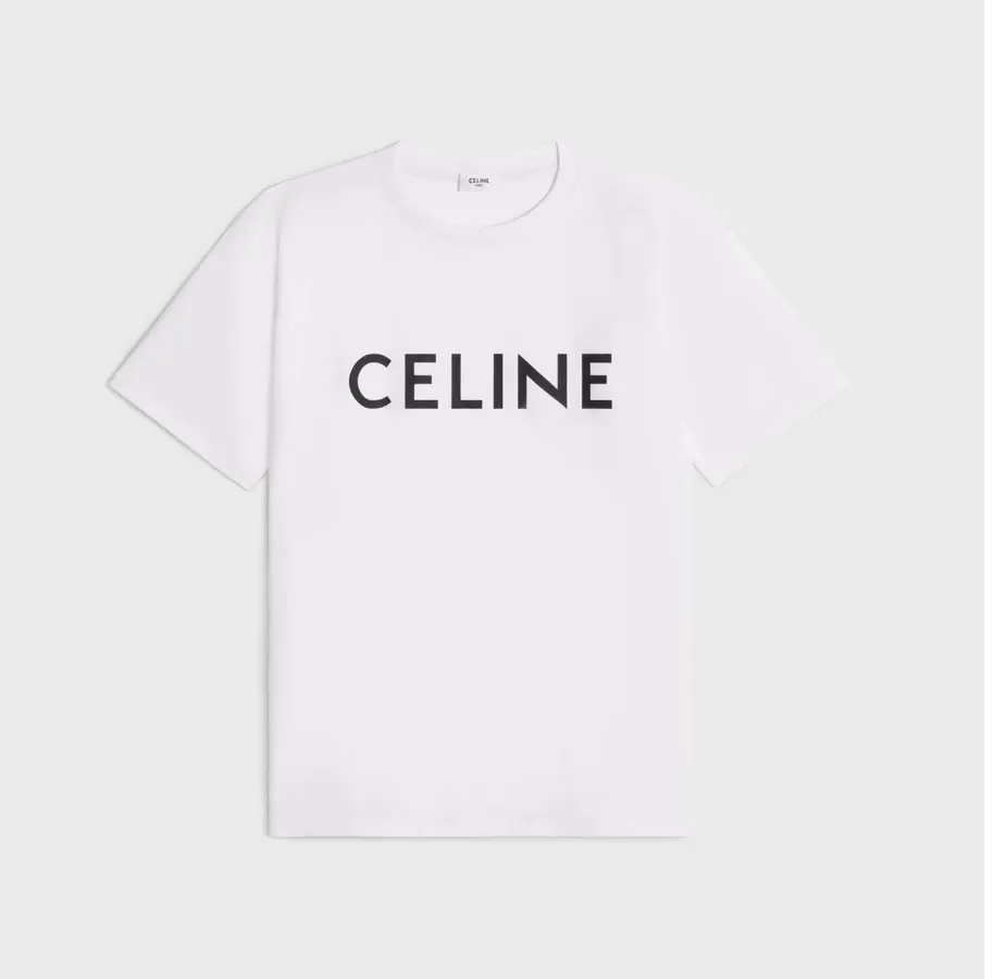 Celine cotton jersey loose t-shirt