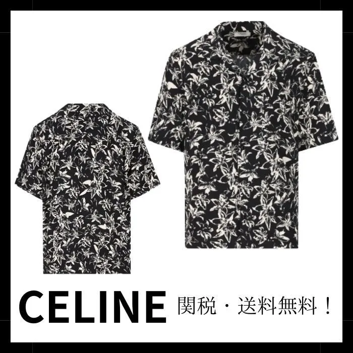 Celine Hawaiian shirt - printed viscose material.