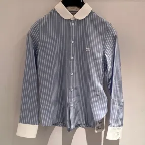 Celine silk striped shirt | Romy