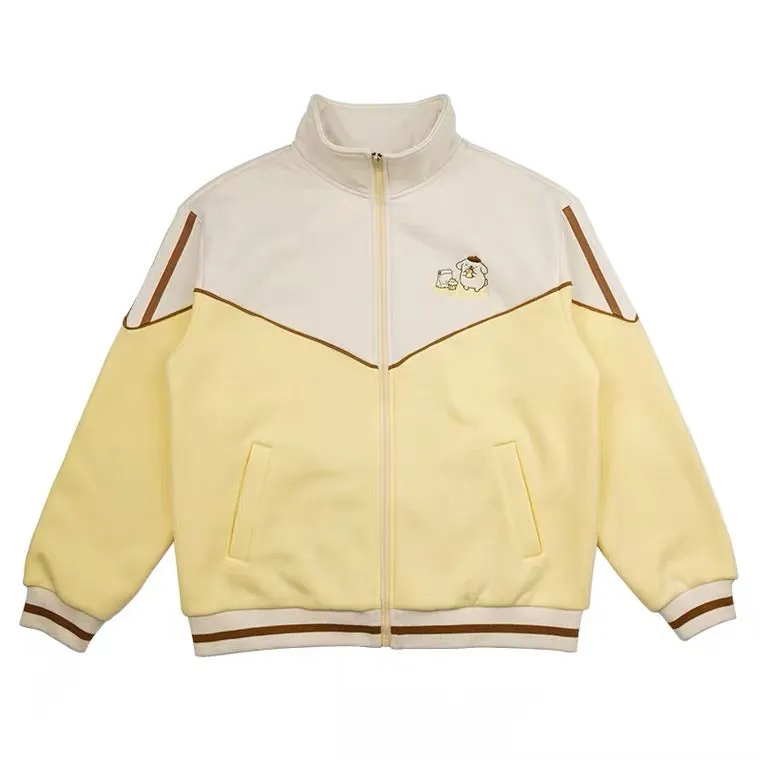 Clearance Pompom Purin sportswear jacket and pants Sanrio collaboration