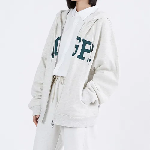 Codegraphy Unisex Street Style Logo Hoodies