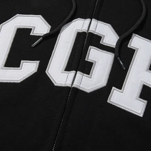 Codegraphy Unisex Street Style Logo Hoodies