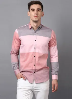 Color Blocked Pastel Shirt