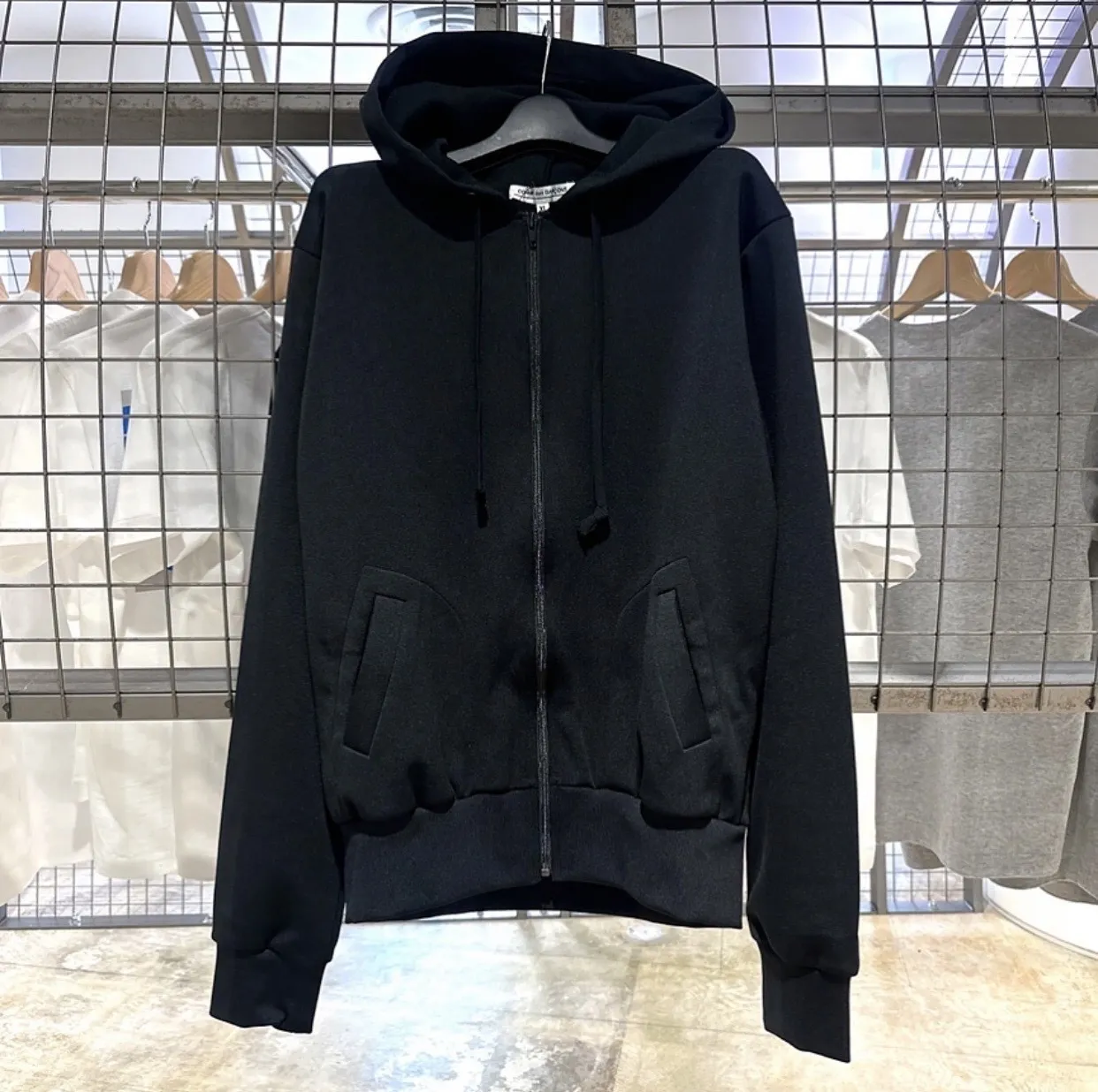 COMME des GARCONS | Unisex Street Style Hoodies with Plain Designers