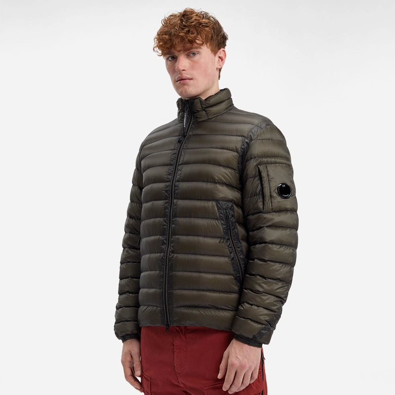 CP Company Down Jacket Olive Green - Check Availability