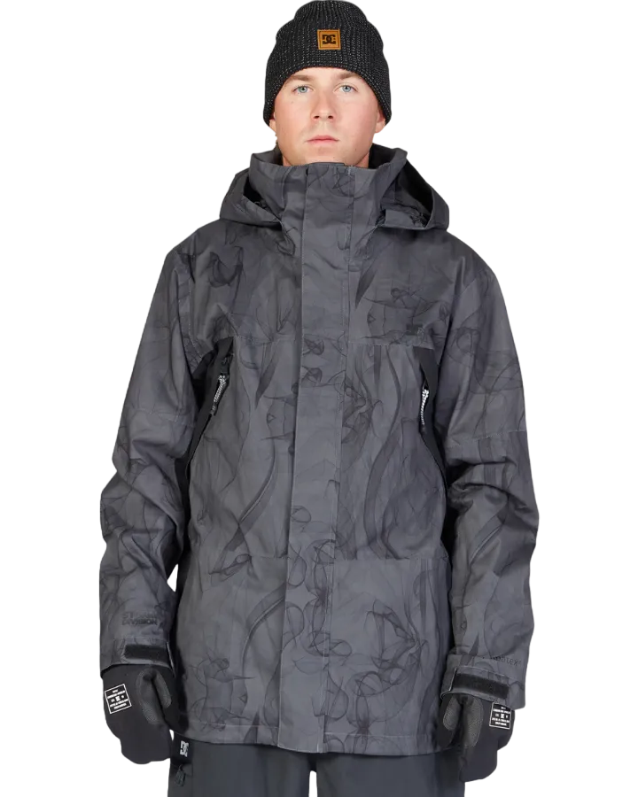 DC Snow Jacket, Smoke Dark Shadow - 2023