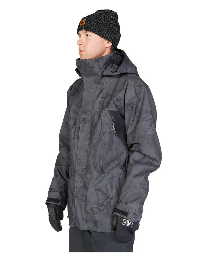 DC Snow Jacket, Smoke Dark Shadow - 2023