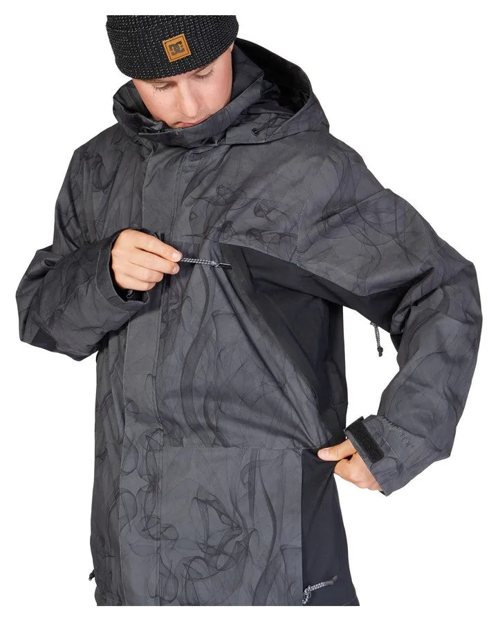 DC Snow Jacket, Smoke Dark Shadow - 2023