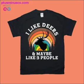 Deer Lovers | Vintage Sunset T-Shirts