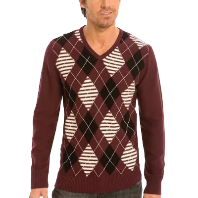 Diamondback V-Neck Sweater