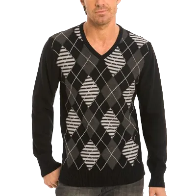 Diamondback V-Neck Sweater