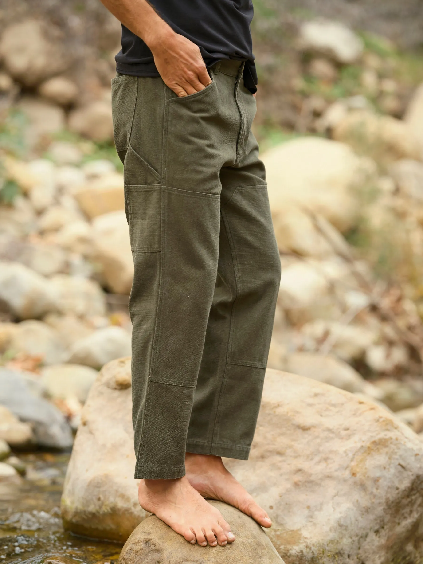 Durable Canvas Pants for Work