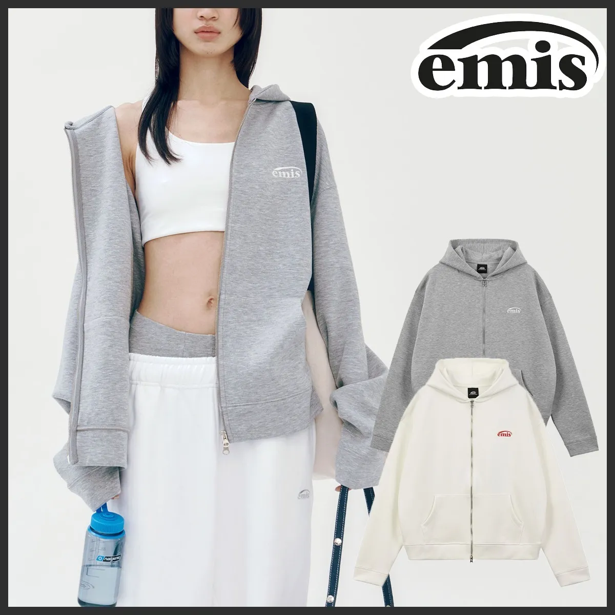 EMIS | Unisex Street Style Plain Oversized Logo optimized for Google search