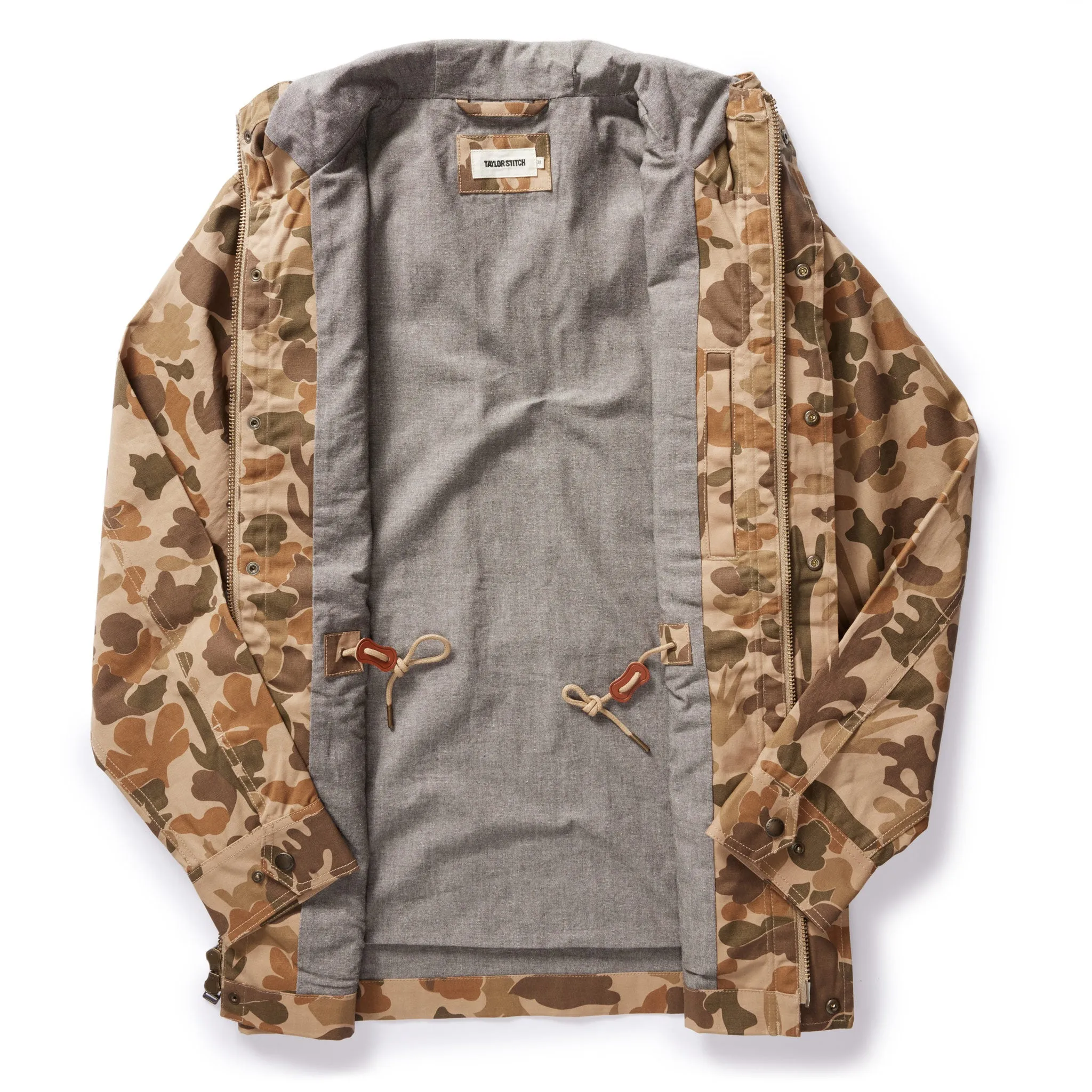 Explorer Jacket vintage arid camo dry wax