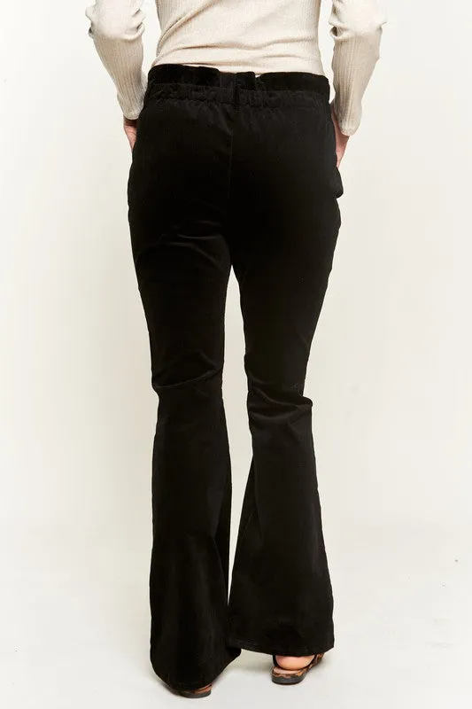 Flared Corduroy Pants