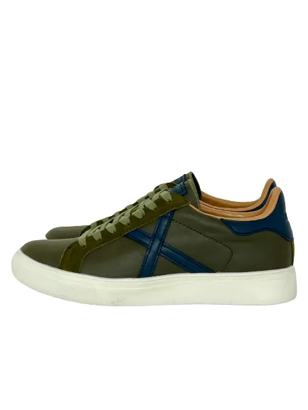 Green Military Mesh Men's Sneakers 83