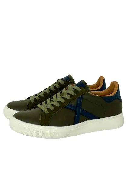 Green Military Mesh Men's Sneakers 83