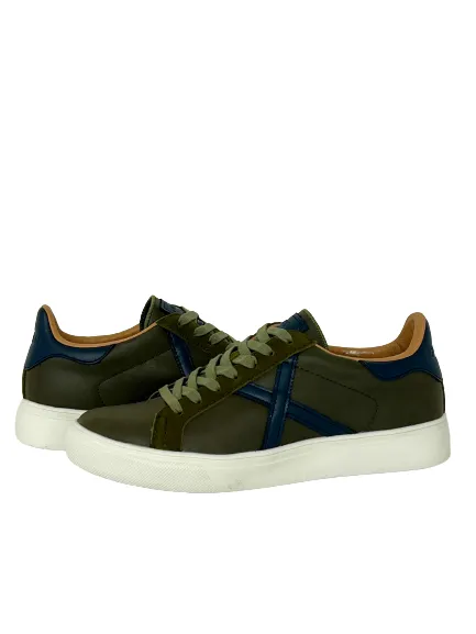 Green Military Mesh Men's Sneakers 83