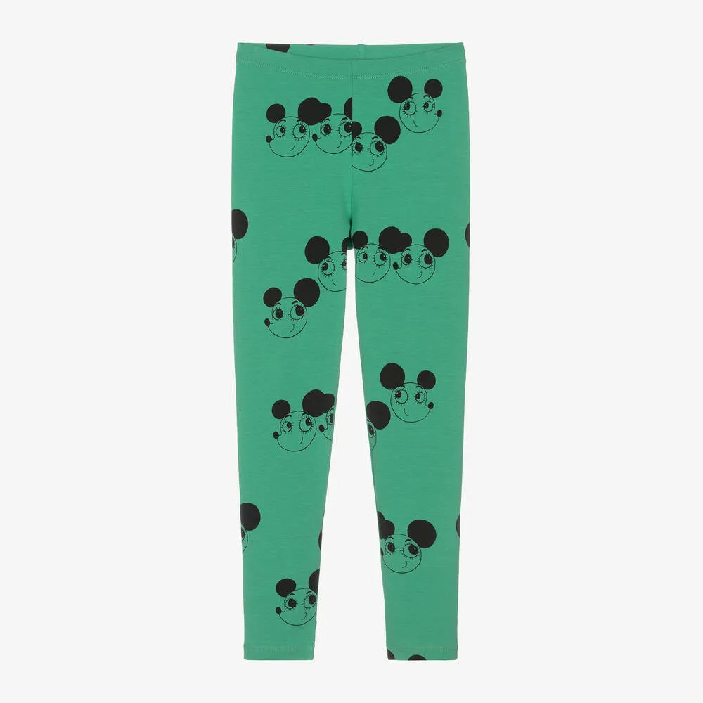 Green Organic Cotton Ritzratz Leggings