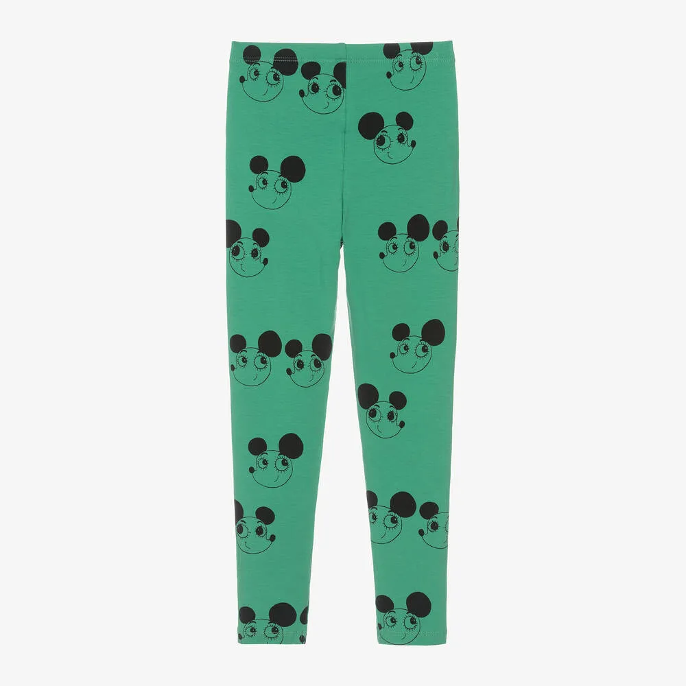 Green Organic Cotton Ritzratz Leggings