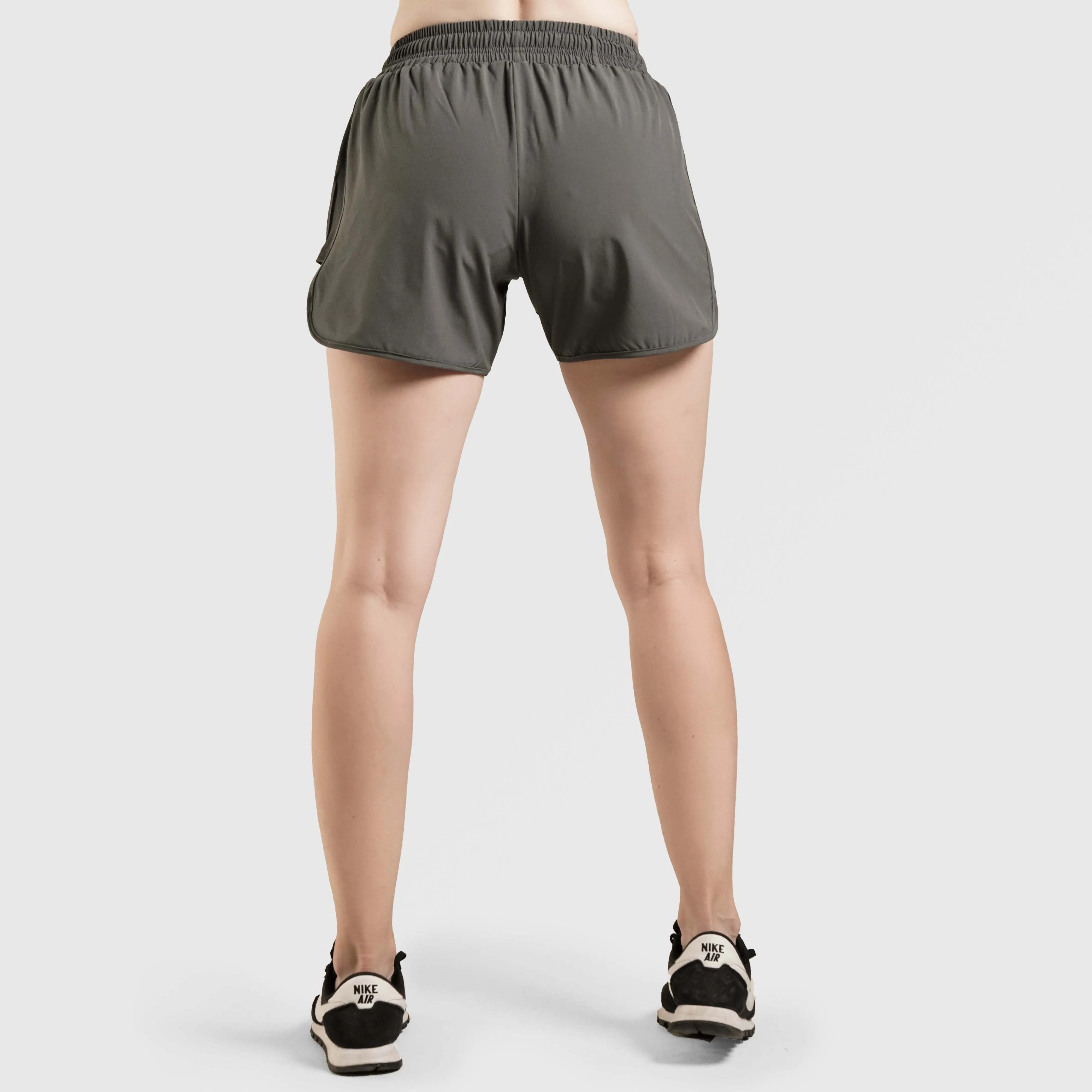 Grey Dril Shorts