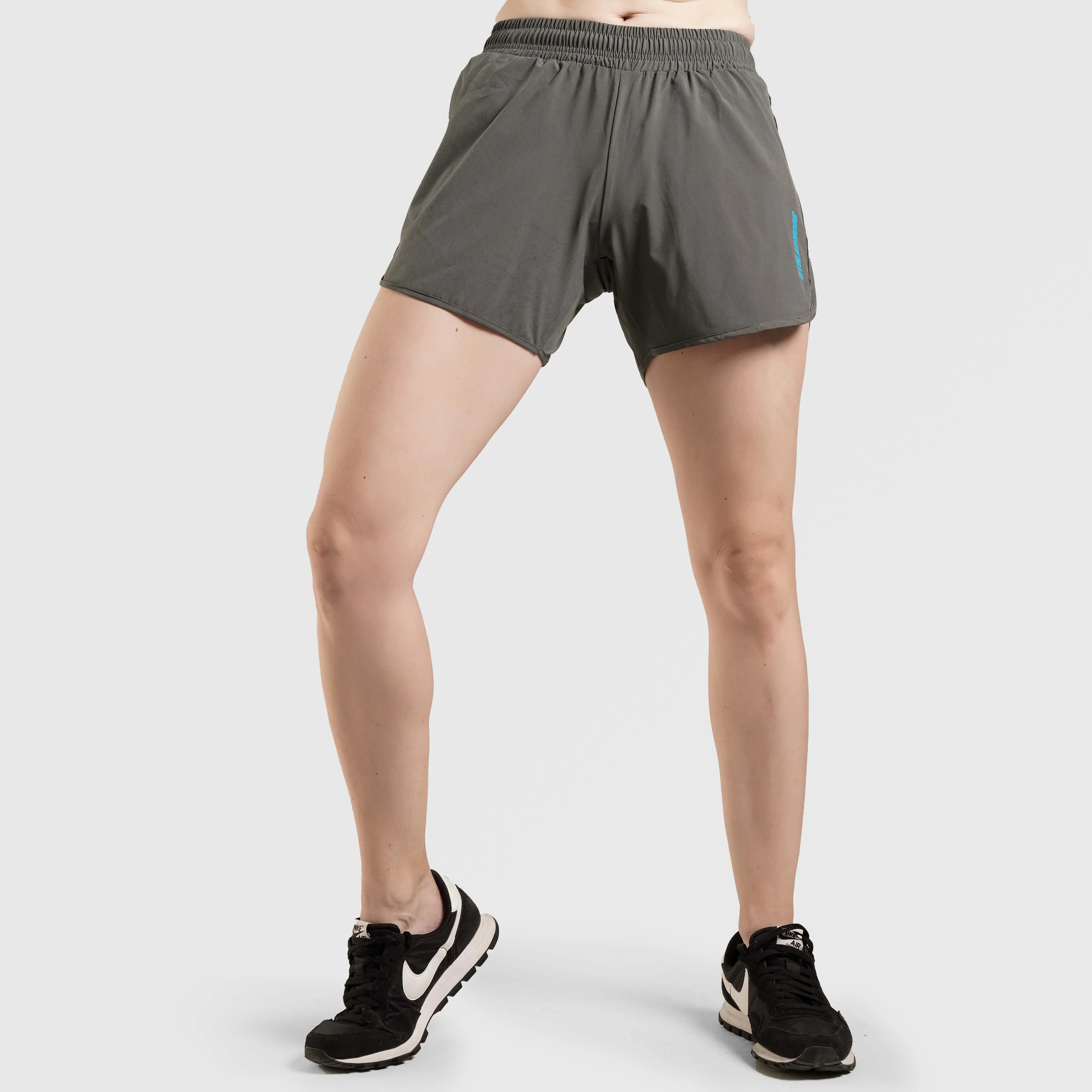 Grey Dril Shorts