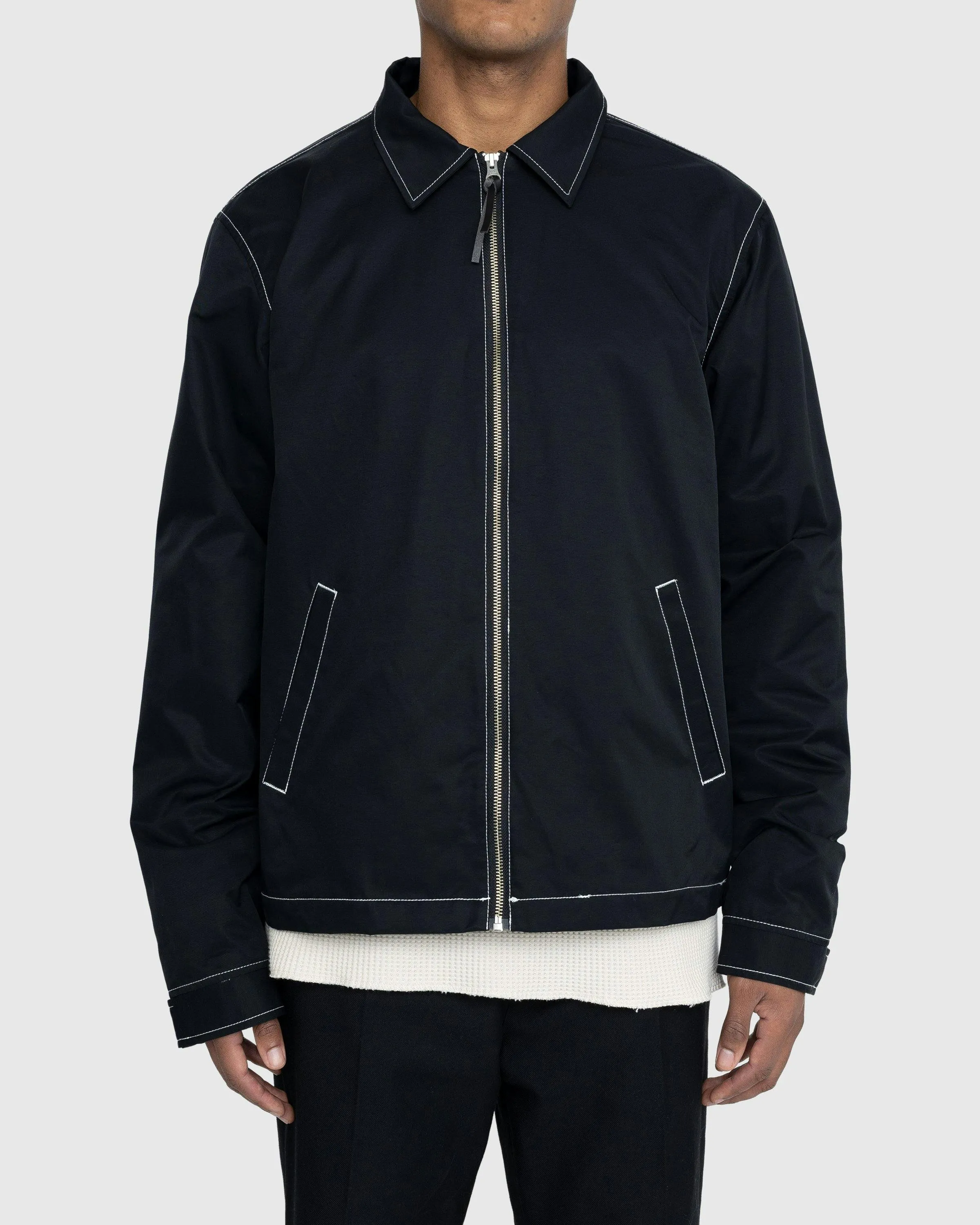 Highsnobiety – Brushed Nylon Jacket Black | Highsnobiety Shop