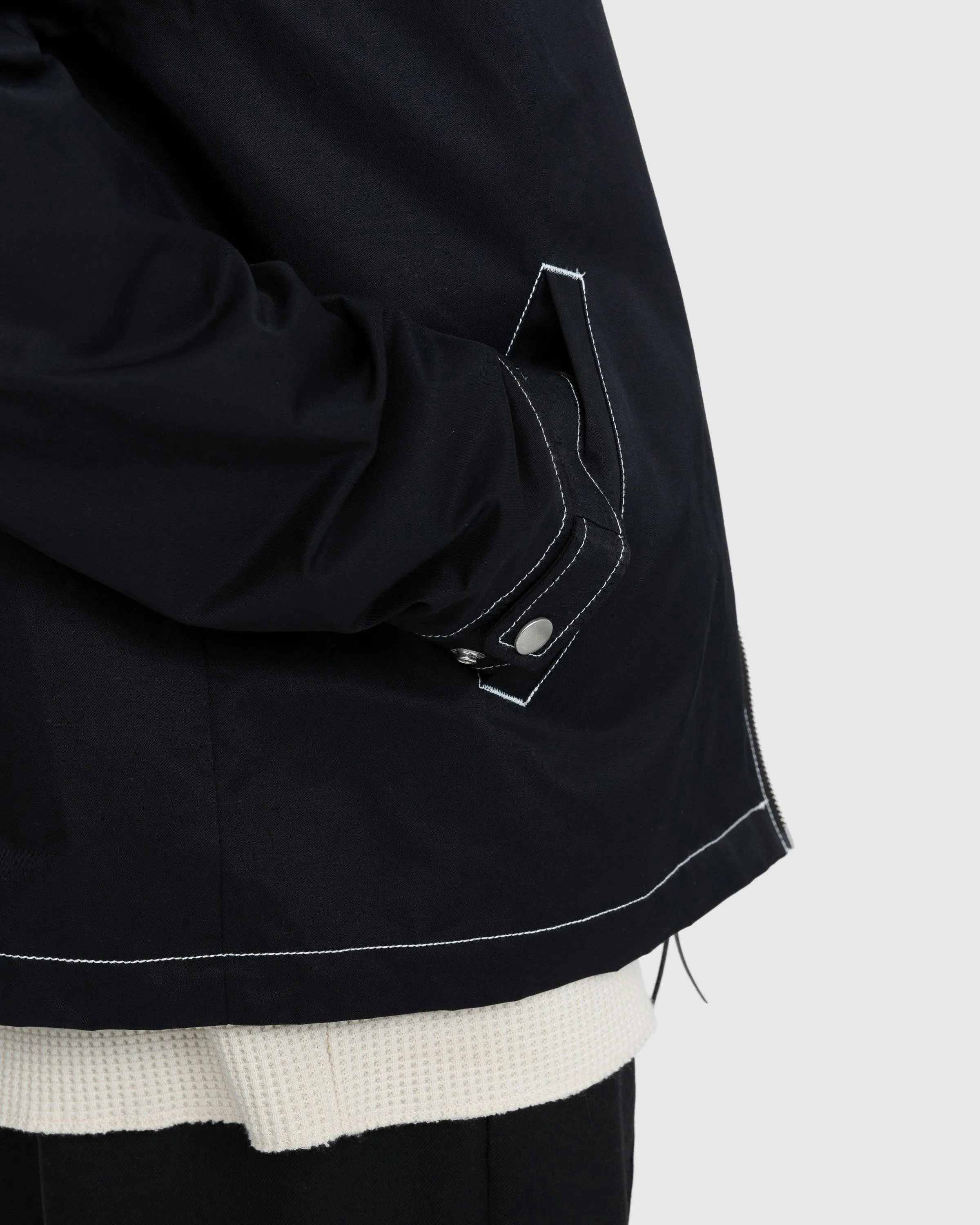 Highsnobiety – Brushed Nylon Jacket Black | Highsnobiety Shop