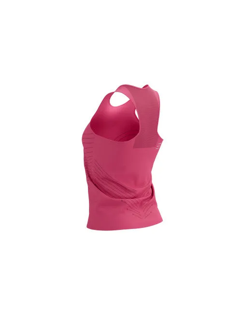 Hot Pink/Aqua Performance Singlet