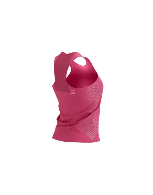 Hot Pink/Aqua Performance Singlet