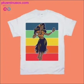 Hula Girl T-Shirts | Vintage Sunset Shirt