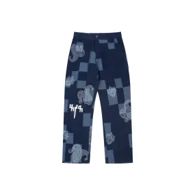 Indigo pants - Handcrafted