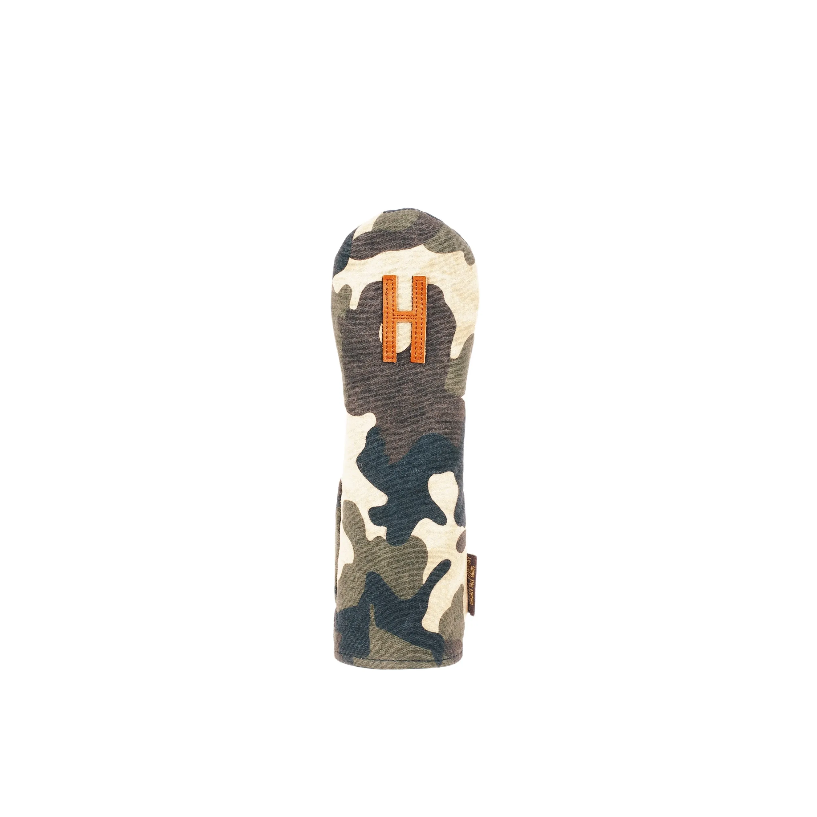 Invitational Edition Camo Hybrid Waxed Canvas Golf Headcover