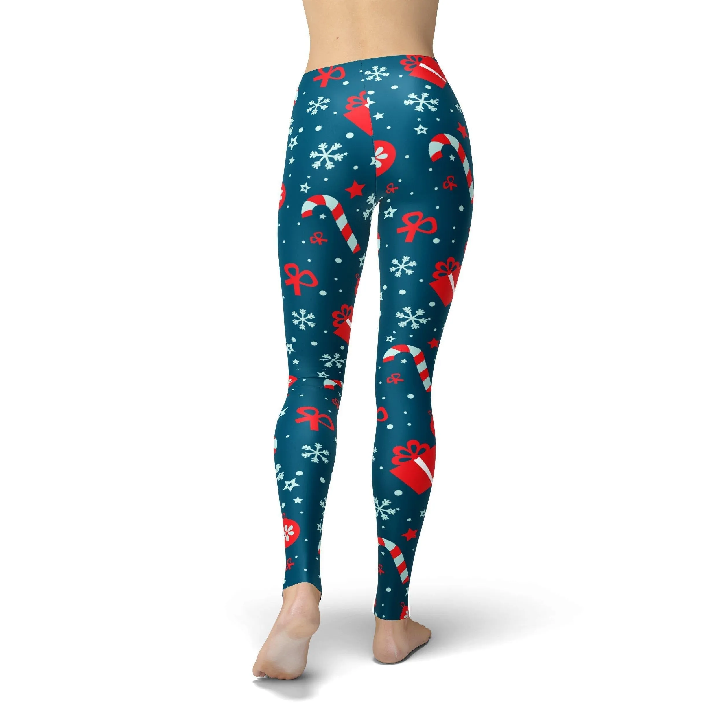 Jean Presents and Snowflakes Leggings