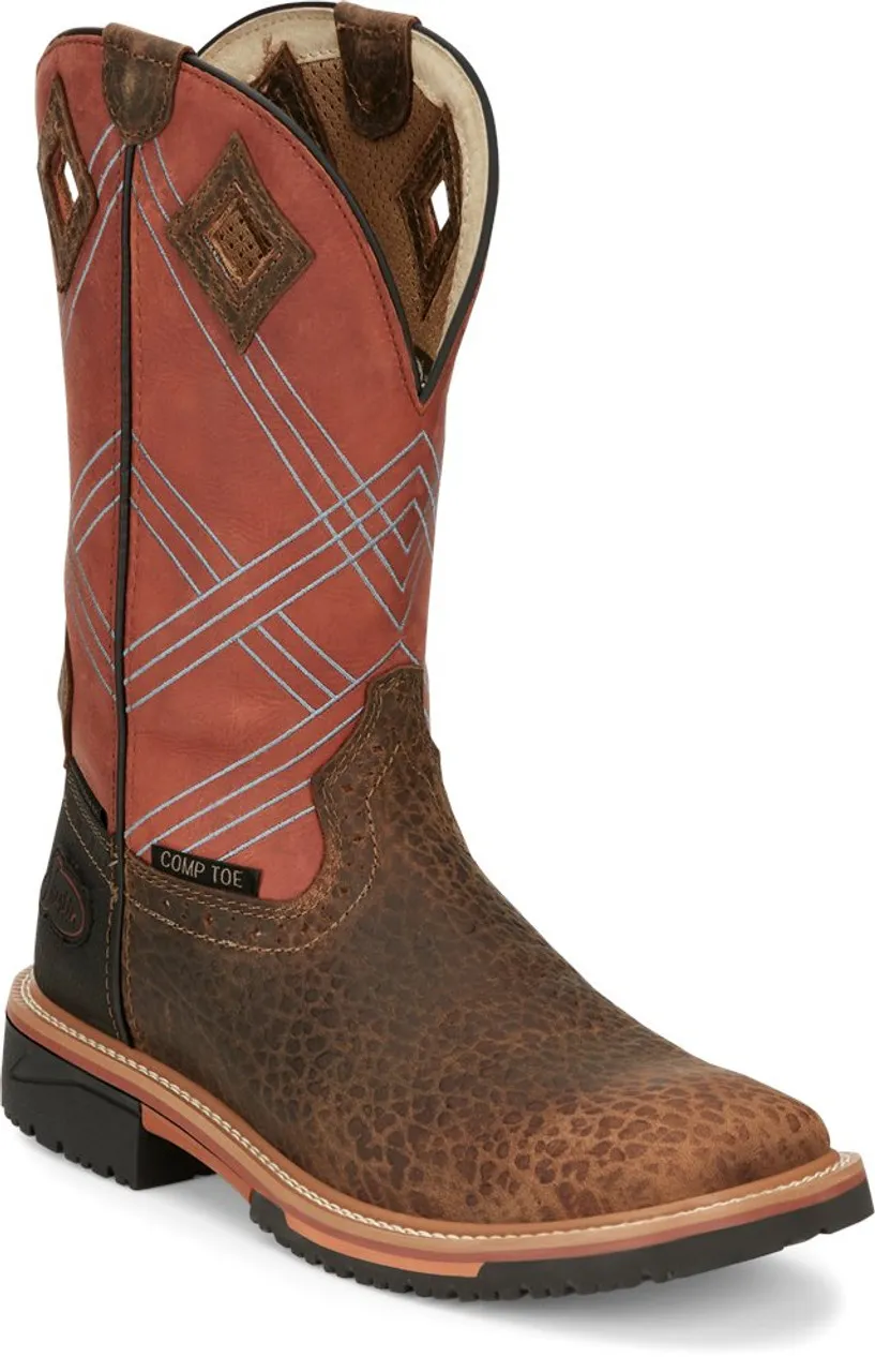 Justin Mens Boots SE4218  Dalhart Brown