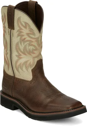 Justin Mens Boots SE4683 11 Driller" Copper