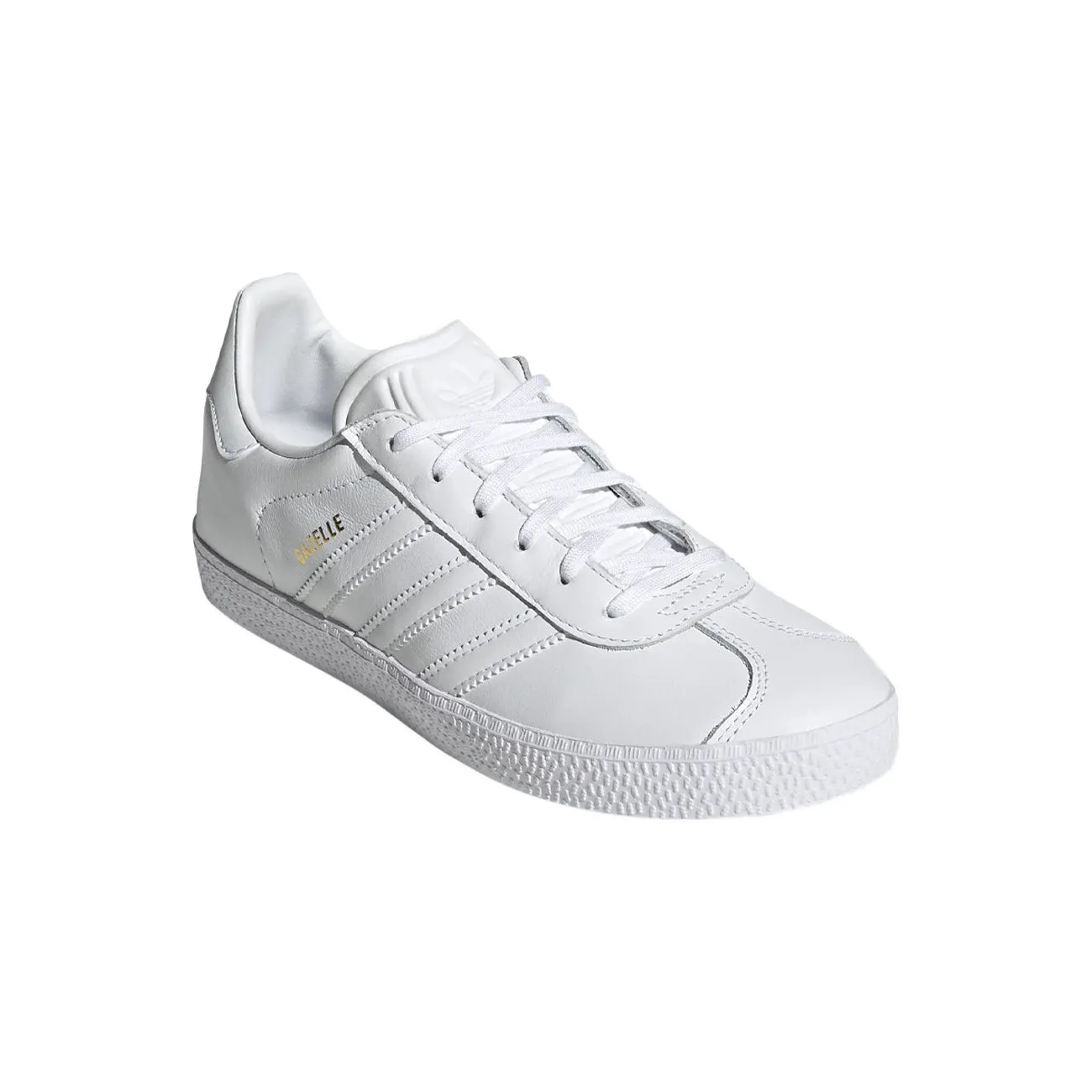 Kids White Gazelle Sneakers