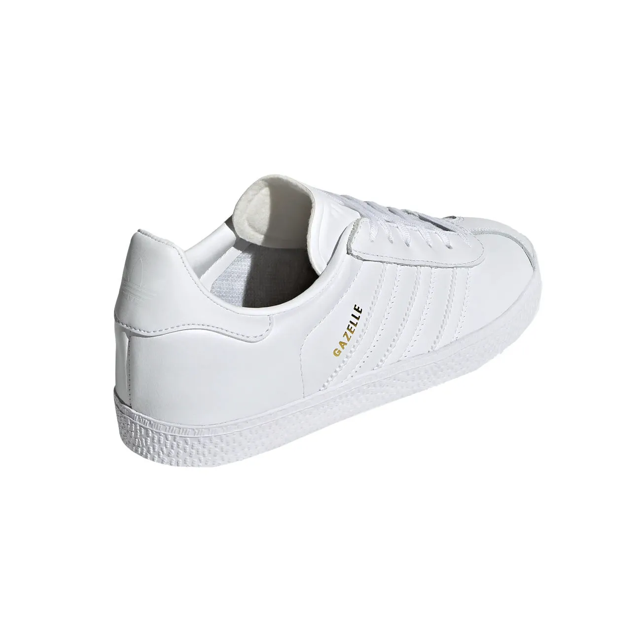 Kids White Gazelle Sneakers