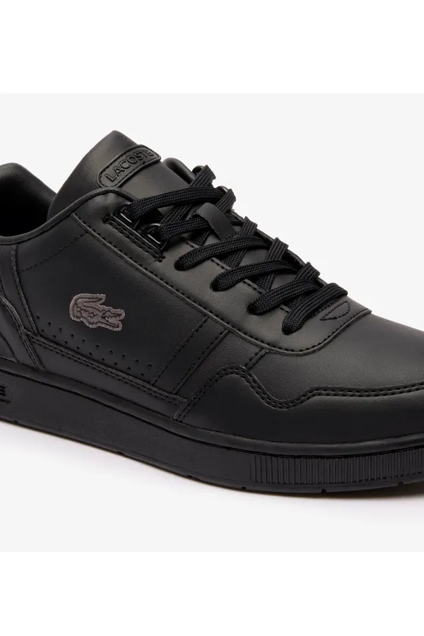 Lacoste Black Leather Street Sneakers