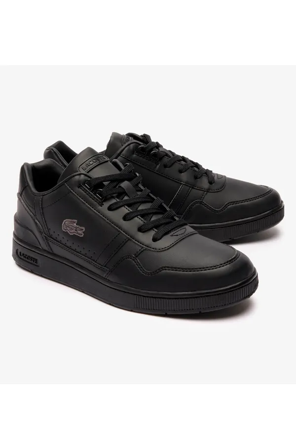 Lacoste Black Leather Street Sneakers