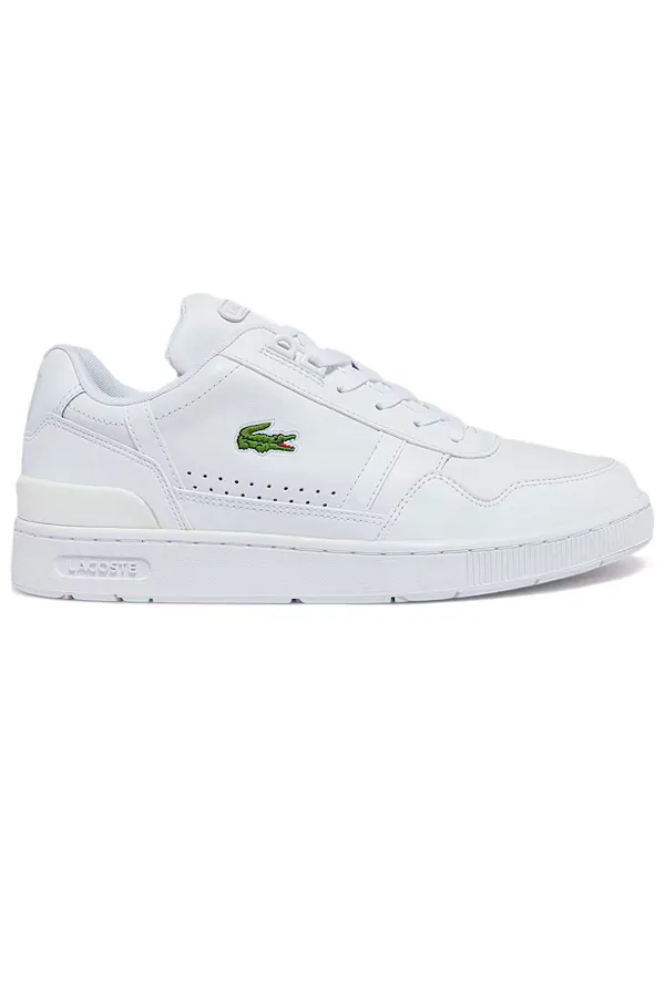 Lacoste White Leather Trainer Sneakers