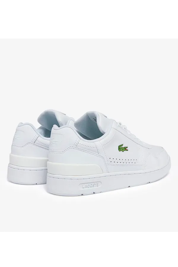 Lacoste White Leather Trainer Sneakers