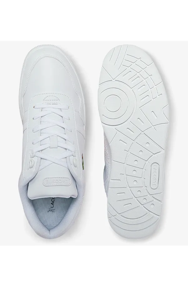 Lacoste White Leather Trainer Sneakers