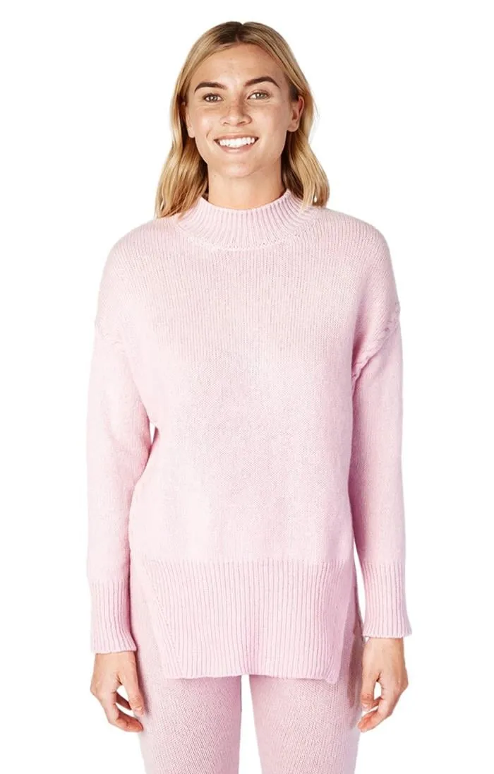 Ladies Funnel Neck Sweater