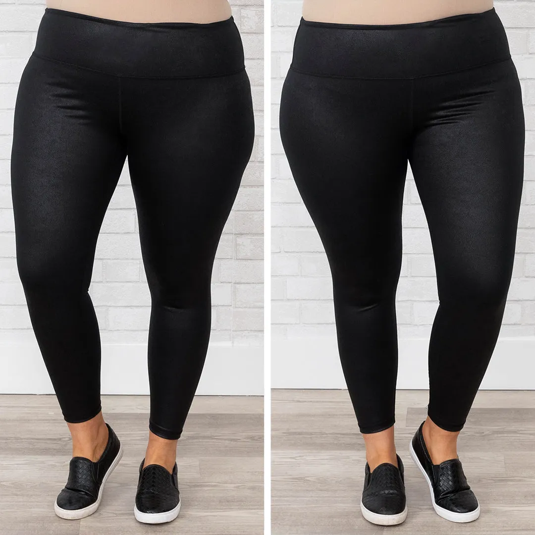 Leggings in Black - Back At The Start