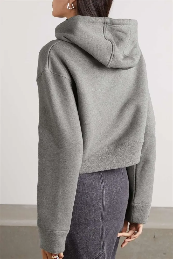 LOEWE | Plain Cotton Hoodies & Sweatshirts with Long Sleeves