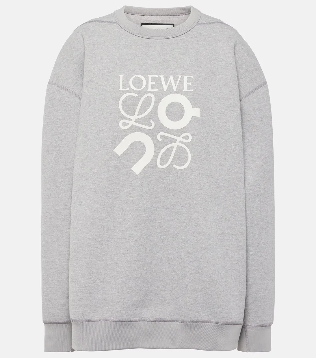 LOEWE | Unisex Street Style Long Sleeve Collaboration Shirt with Plain Logo