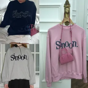 Long Sleeves Logo Hoodies & Sweatshirts | Sinoon